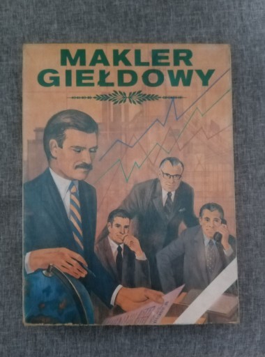 Zdjęcie oferty: Makler giełdowy - gra planszowa PRL