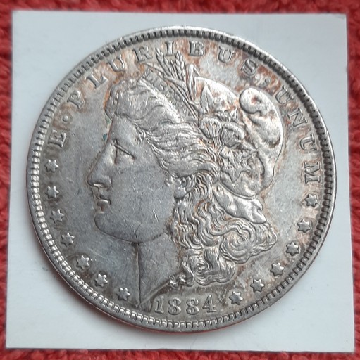 Zdjęcie oferty: USA 1 dolar 1884 Morgan - srebro 0.900