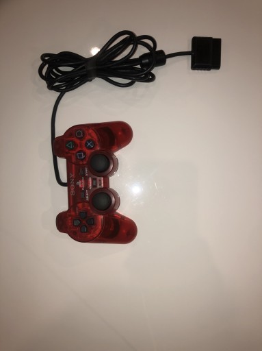 Zdjęcie oferty: Pad do PS2 Crimson Red