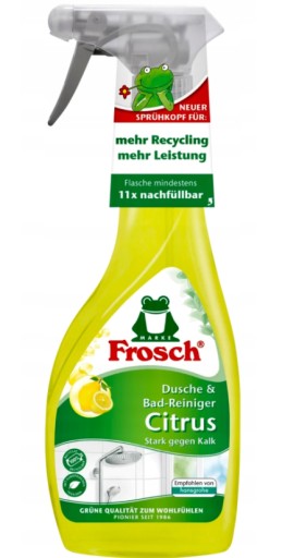 Zdjęcie oferty: Płyn Frosch do łazienki Citron niemiecki DE 500ml