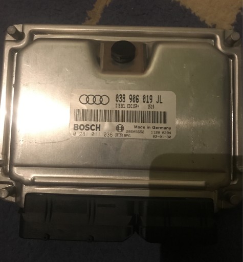 Zdjęcie oferty: Sterownik silnika Audi A4B6 1.9 TDI 038906019JL