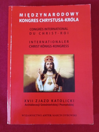 Zdjęcie oferty: Międzynarodowy Kongres Chrystusa-Króla