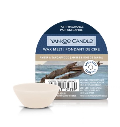 Zdjęcie oferty: Yankee Candle Amber & Sandalwood wosk zapachowy