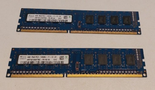 Zdjęcie oferty: Pamięć RAM 2x4GB DDR3