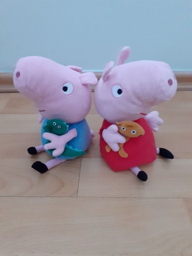 Zdjęcie oferty: Peppa Pig, maskotki Peppa i George 