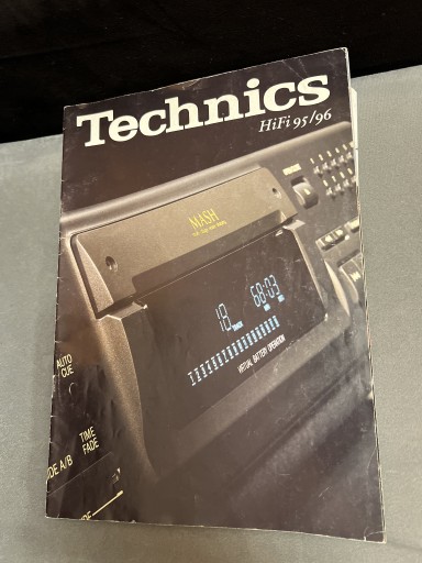 Zdjęcie oferty: Katalog prospekt TECHNICS HI-FI 95/96