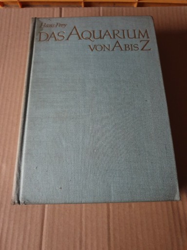 Zdjęcie oferty: das aquarium von a bis z 