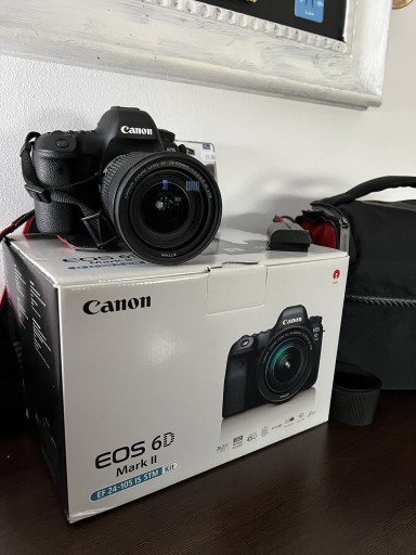 Zdjęcie oferty: Canon 6d Mark II + obiektyw 24-105