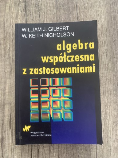 Zdjęcie oferty: Algebra współczesna z zastosowaniami 