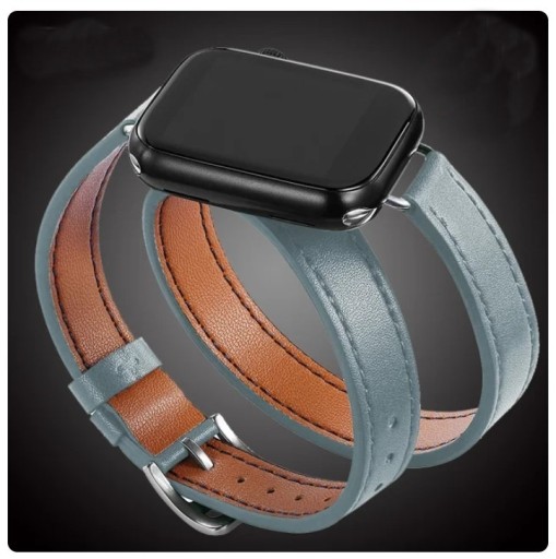 Zdjęcie oferty: Damski pasek do iWatch iWatcha Apple 42 mm szary