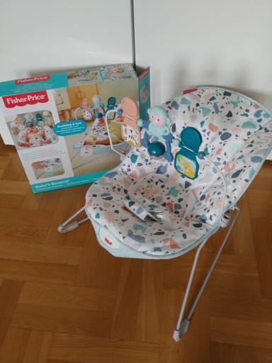 Zdjęcie oferty: Bujaczek-leżaczek Fisher Price z wibracjami