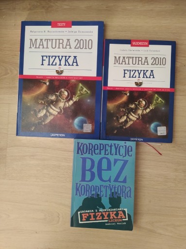 Zdjęcie oferty: Matura z fizyki 