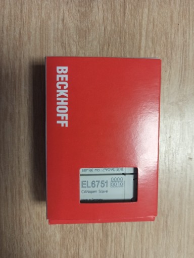Moduł wejścia wyjścia I/O BECKHOFF EL6751 | Katowice | Kup teraz na ...