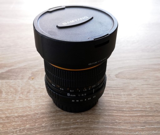 Zdjęcie oferty: Obiektyw Samyang 8mm F3.5 mocowanie Canon Fish-eye