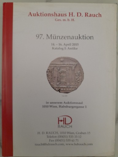 Zdjęcie oferty: 97. Münzenauktion April 2015 Katalog I: Antike
