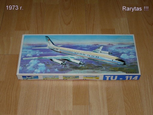 Zdjęcie oferty: Model Samolotu -Tu 114 , 1:100  Plasticart Antyk
