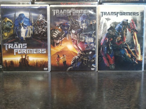 Zdjęcie oferty: 7 x Transformers Dvd 