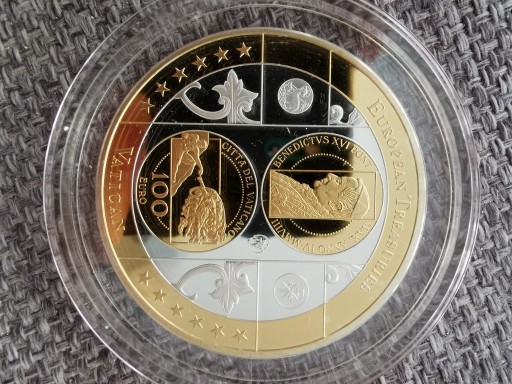 Zdjęcie oferty: RZADKOŚĆ 20$ Vatican Cook Islands 3oz 2008 960szt!