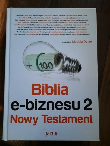 Zdjęcie oferty: Biblia e-biznesu. Nowy Testament 