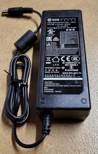 Zdjęcie oferty: Zasilacz impulsowy do switch PoE 53V 1.13A  60W