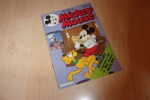 Zdjęcie oferty: komiks Mickey Mouse nr 11/1991 unikat pl