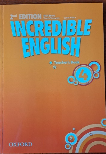Zdjęcie oferty: incredible english 4 Teacher's Book