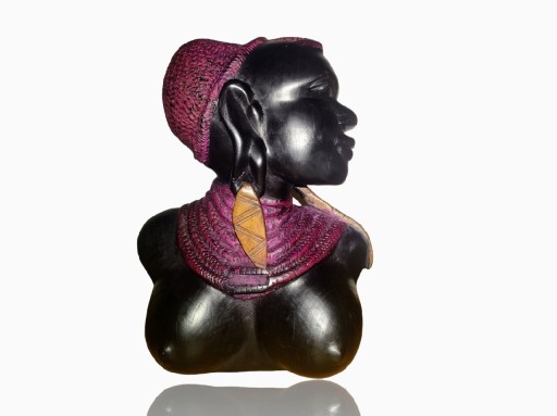 Zdjęcie oferty: Figurka afrykańska kobiety z plemienia Masajów 