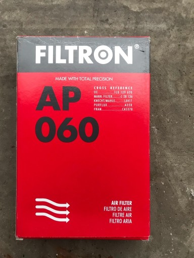 Zdjęcie oferty: Filtron filtr AP060