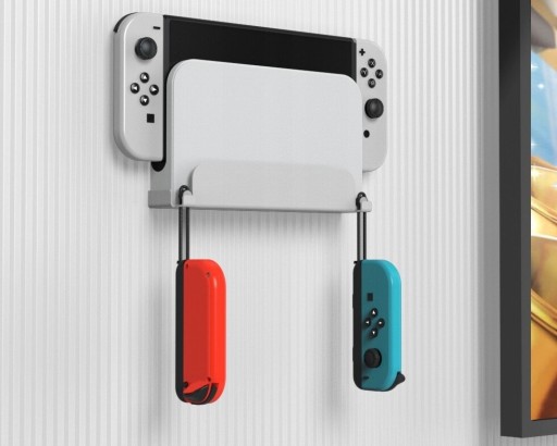 Zdjęcie oferty: Uchwyt ścienny JYS do Nintendo Switch BIAŁY