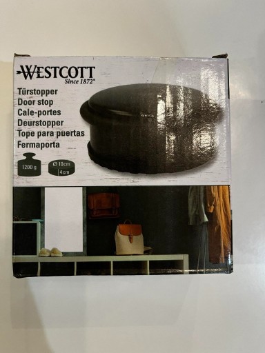 Zdjęcie oferty: Stoper wolnostojący Westcott 10 cm czarny
