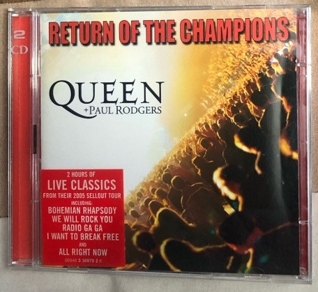 Zdjęcie oferty: Queen + Paul Rodgers - Return of the Champions 2CD