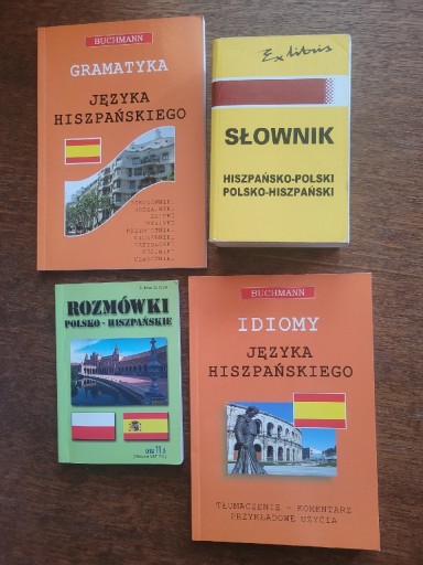 Zdjęcie oferty: Język hiszpański gramatyka, słownik +2 inne