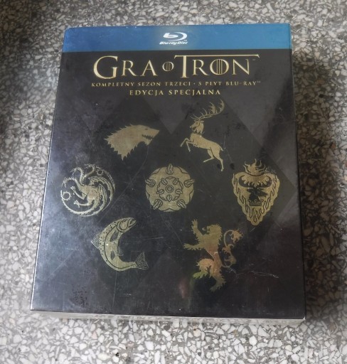 Zdjęcie oferty: GRA O TRON SEZON 3 EDYCJA SPECJALNA BLU-RAY