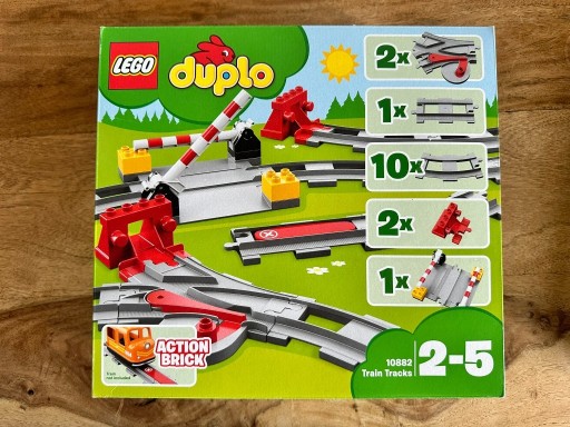 Zdjęcie oferty: LEGO Duplo 10882 Tory kolejowe