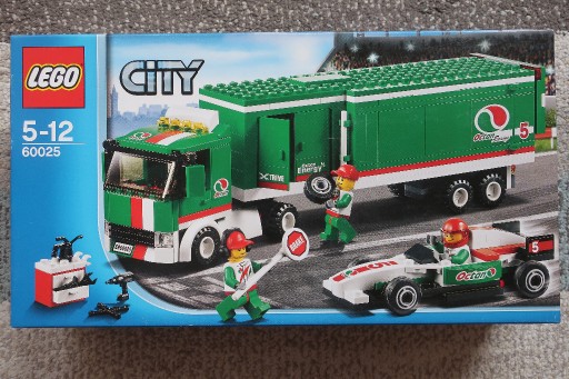 Zdjęcie oferty: LEGO City 60025 Ciężarówka ekipy wyścigowej