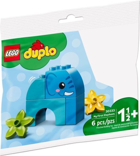 Zdjęcie oferty: LEGO 30333 Duplo - Mój pierwszy słoń