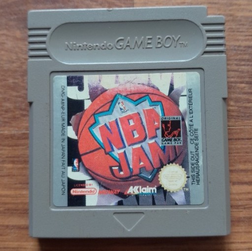 Zdjęcie oferty: NBA JAM - Game Boy (Classic)