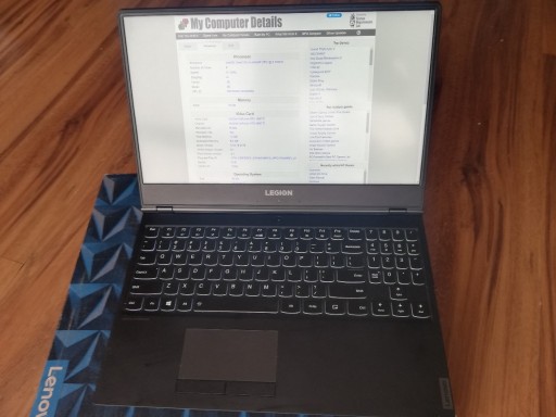 Zdjęcie oferty: Laptop Legion Lenovo Y540-15IRH UBEZPIECZONY!