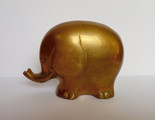 Zdjęcie oferty: figurka z mosiądzu, słoń