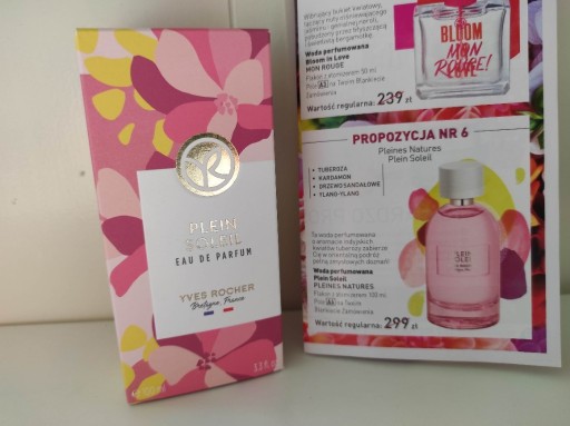 Zdjęcie oferty: Yves Rocher nowe perfumy Plein Soleil 100 ml