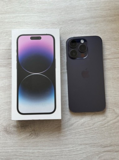 Zdjęcie oferty: Telefon Apple iPhone 14 Pro 128 GB Deep Purple