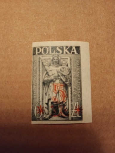Zdjęcie oferty: POLSKA 1947 PROBUS 5 ZŁ CIĘTY ZNACZEK