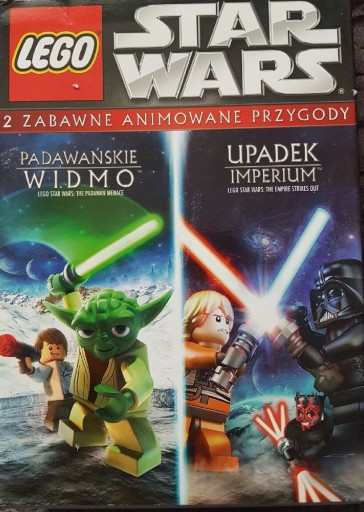 Zdjęcie oferty: Star Wars padawańskie widmo upadek imperium dvd