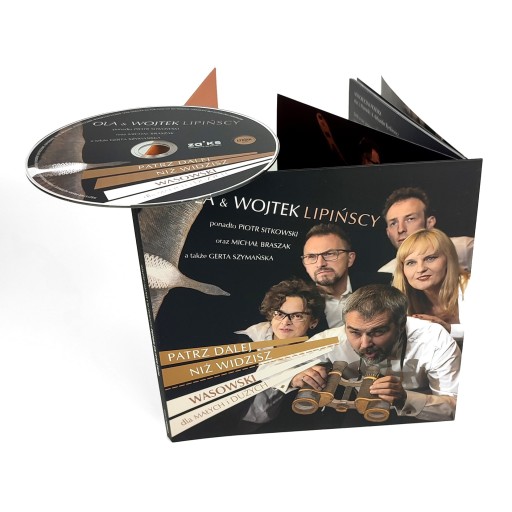 Zdjęcie oferty: Płyta CD, Patrz dalej niż widzisz - Wasowski dla małych i dużych, Lipińscy