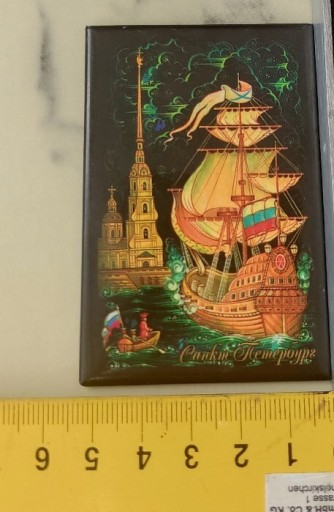 Zdjęcie oferty: Magnes na lodówkę kolekcja Rosja Petersburg 