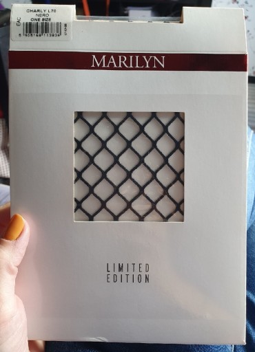 Zdjęcie oferty: Rajstopy Marilyn one size kabaretki czarne