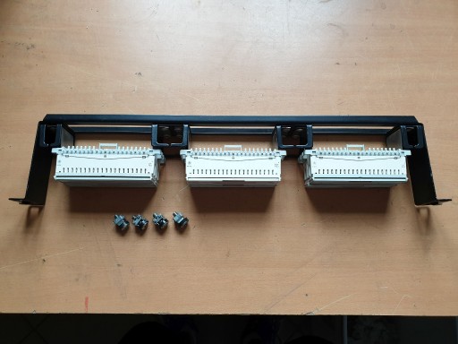 Zdjęcie oferty: Panel krosowy rack DDF 1U z łączówkami Krone