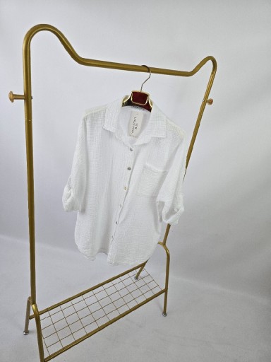 Zdjęcie oferty: Koszula muślinowa biała rozmiar uniwersalny 