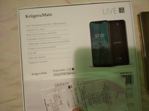 Zdjęcie oferty: Kruger & Matz LIVE 7S