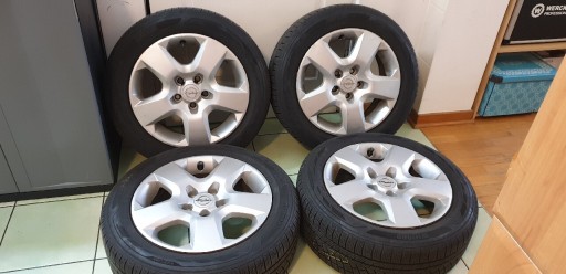 Zdjęcie oferty: 4 komplety kół (opona + felga strukturalna + kołpak) ASTRA H, INSIGNIA itp.